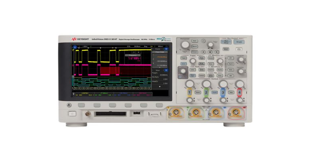 DSOX3014T 示波器：100 MHz，4 個類比通道