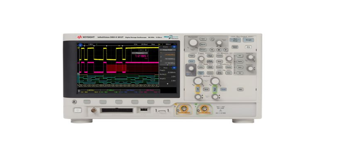 DSOX3022T 示波器：200 MHz，2 個類比頻道