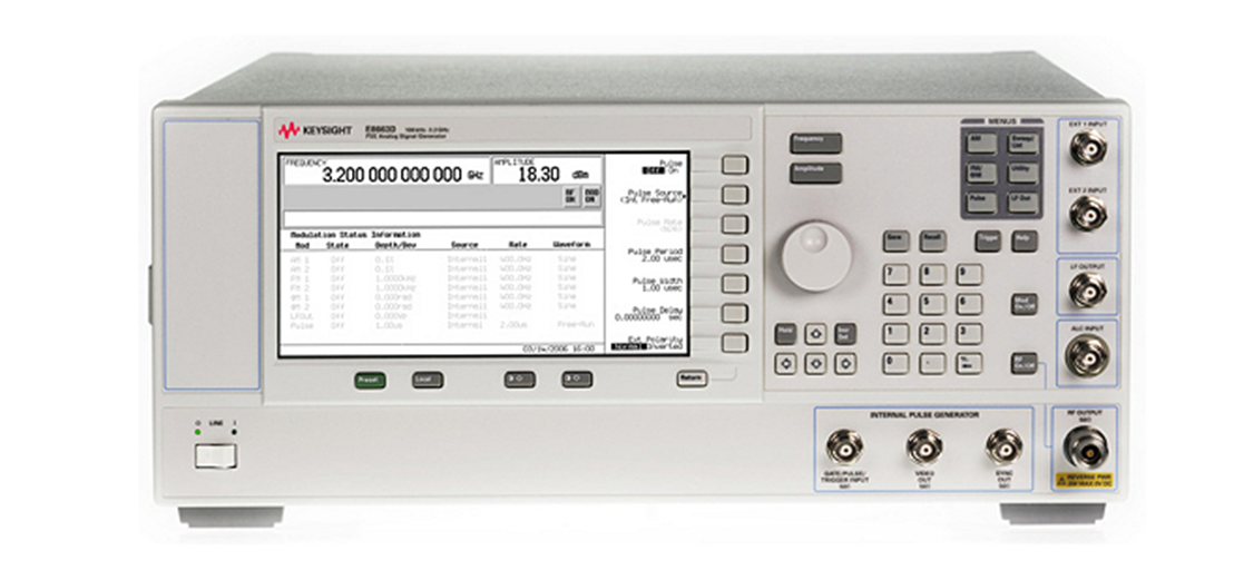 E8663D PSG RF 類比信號產生器，100 kHz 至 9 GHz