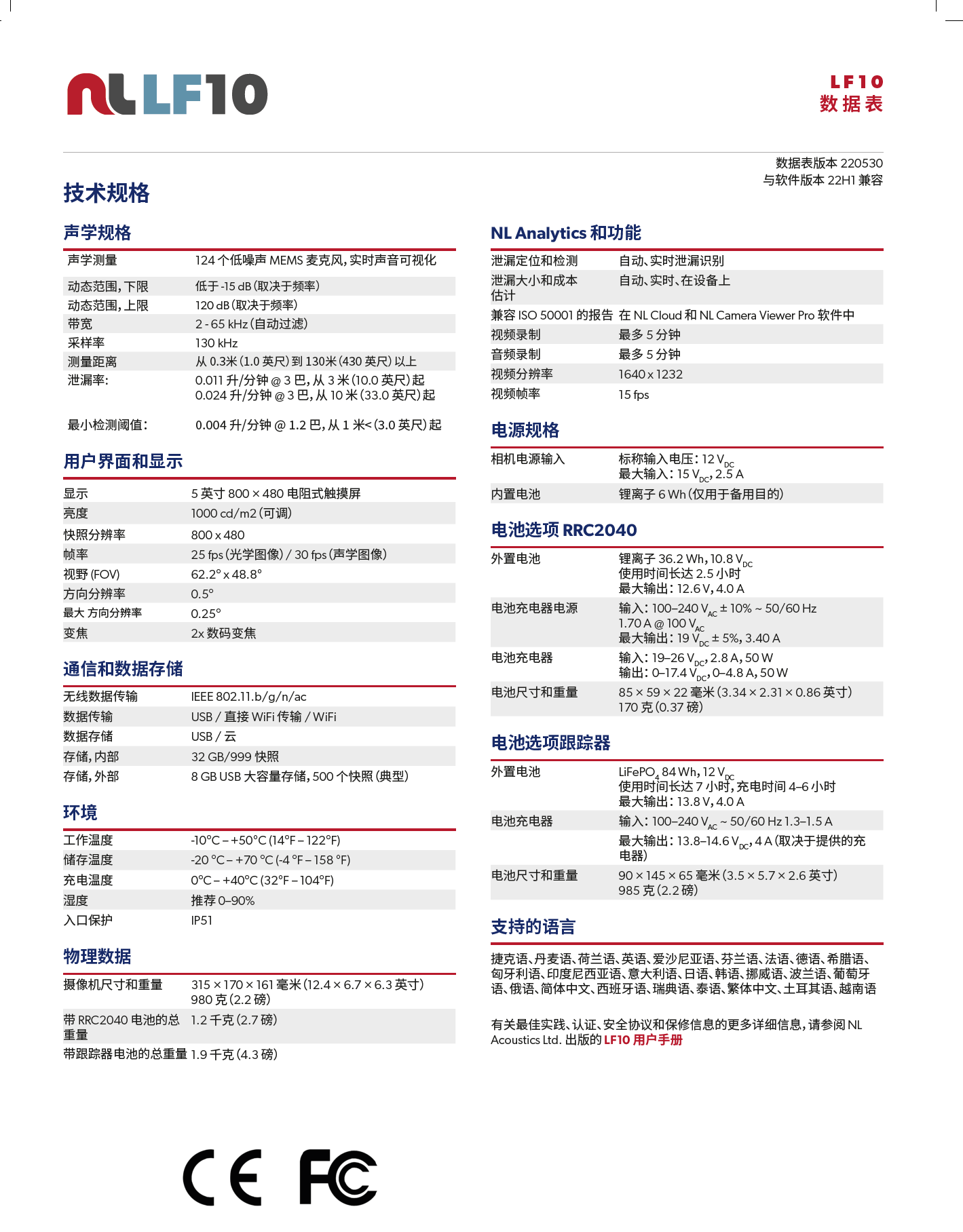 NL 10 声学成像仪