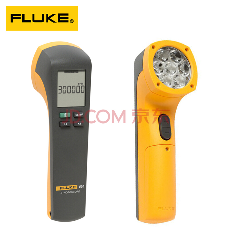 FLUKE福禄克F820便携式频闪仪转速表F820-2 非接触数显转速计