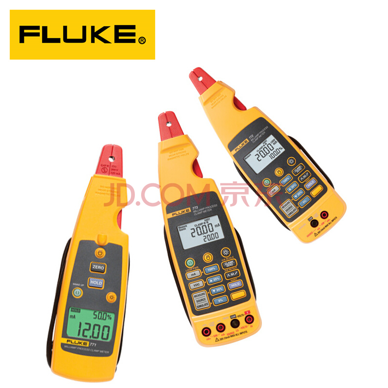 FLUKE福禄克F771 F772 F773 毫安级过程钳形电流表 回路校准器 F773CHN