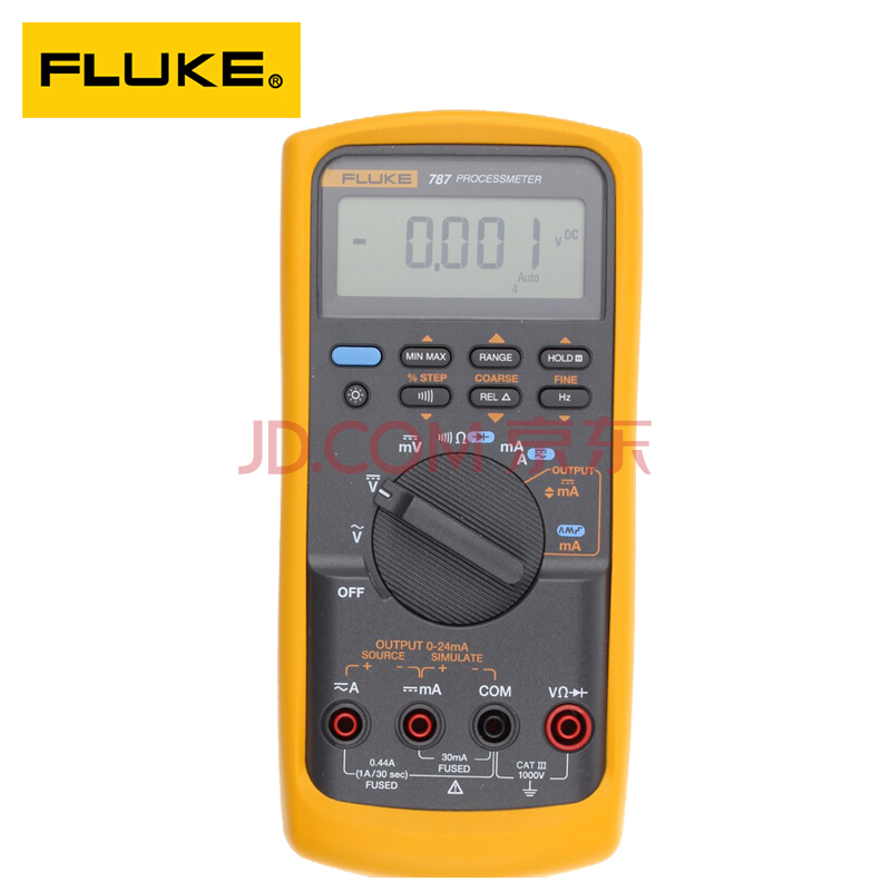 FLUKE福禄克F787过程万用表 效检仪 直流回路电流 过程 回路校准