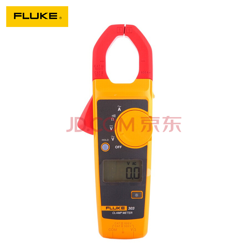 FLUKE福禄克302+ 303 305交流钳形电流表 仪器仪表 303（600A）