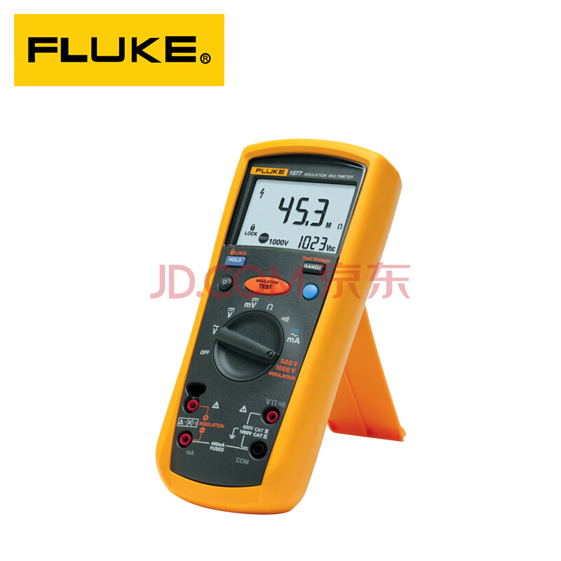 FLUKE福禄克F1577C数字绝缘电阻测试仪 兆欧表 600mV