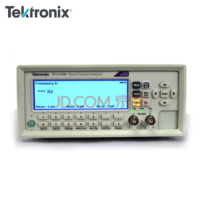 Tektronix泰克FCA3000计时器 频率计 分析仪300MHz 100ps FCA3120
