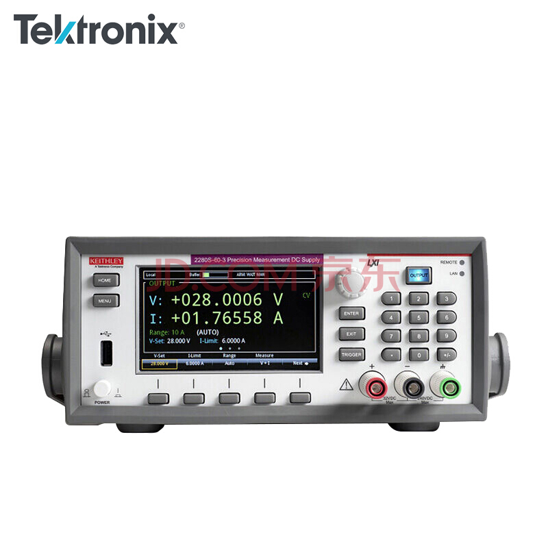 TEKTRONIX泰克Keithley吉时利2280S系列直流电源系列 单通道 2280S-60-3