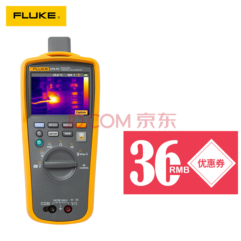 Fluke福禄克F279FC热成像万用表 真有效值fluke287C 289C 仪器仪表 F287C