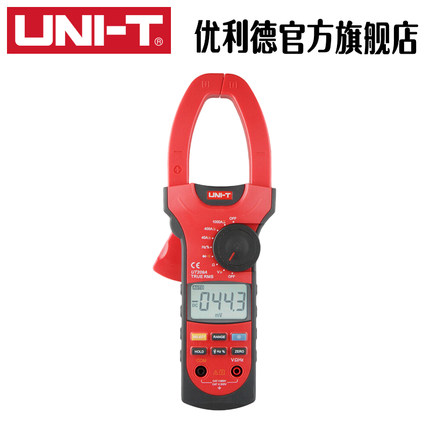 优利德数字钳形表UT207A/208A/209A交直流电流1000A 钳形万用表