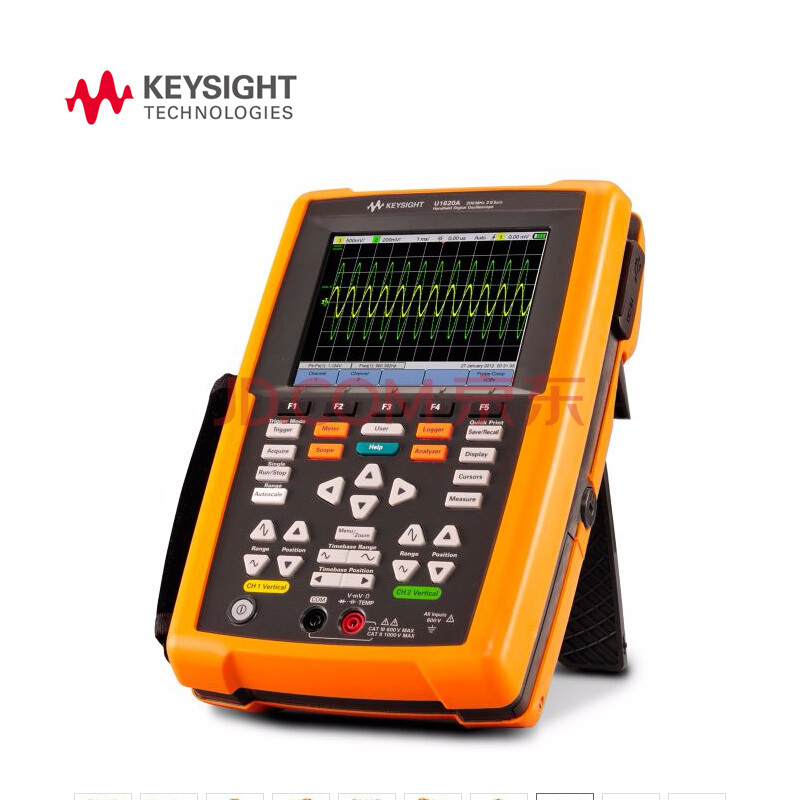 是德 U1600系列 手持示波器 示波表 是德科技 KEYSIGHT U1620A 200M