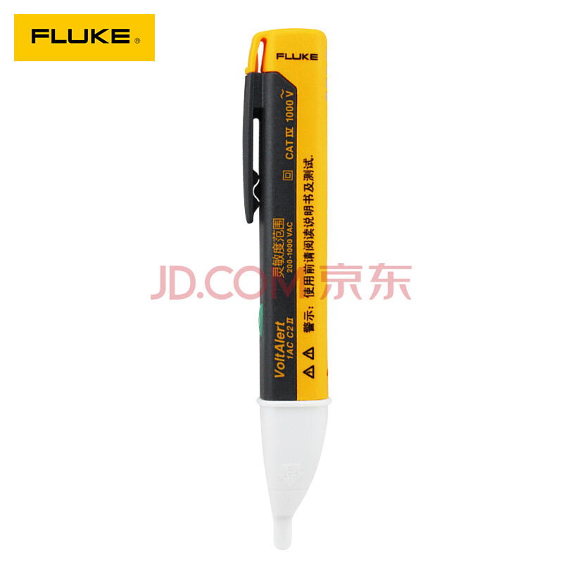 FLUKE福禄克1AC-C2 2AC-C2非接触式验电笔200V-1000VAC 1AC（90-1000V）国外版