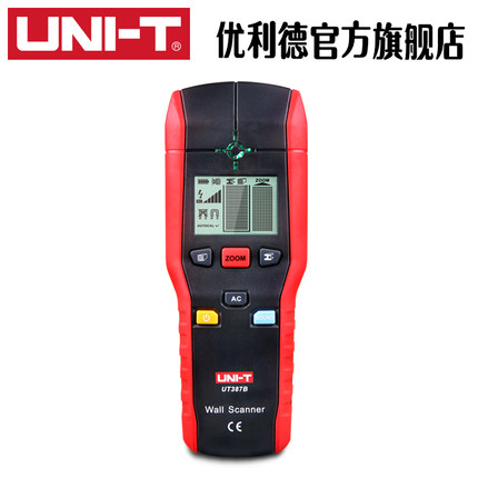 优利德UT387B金属木材电缆电线钢筋多功能墙壁墙体检测探测仪器