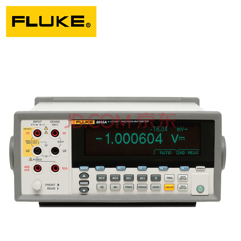 FLUKE福禄克F8846A 六位半精密台式数字万用表 可测温度 电容