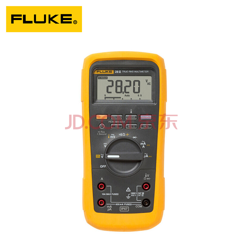 FLUKE福禄克F28-II防水防尘坚固型数字万用表28-2 28II