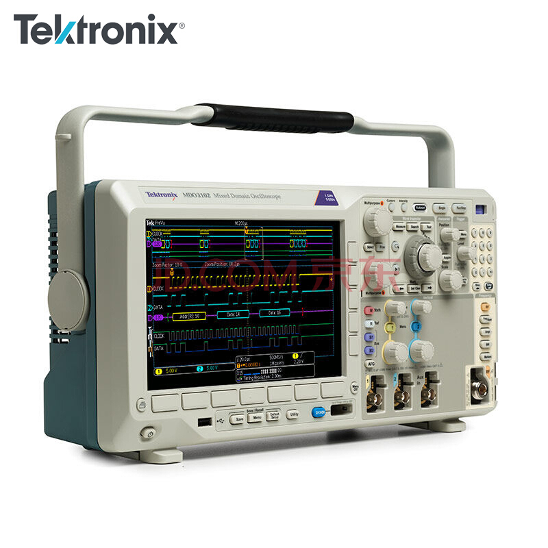 Tektronix泰克MDO3014 MDO3054混合域示波器 精选认证样机p6316逻辑探头 TPP0250探头