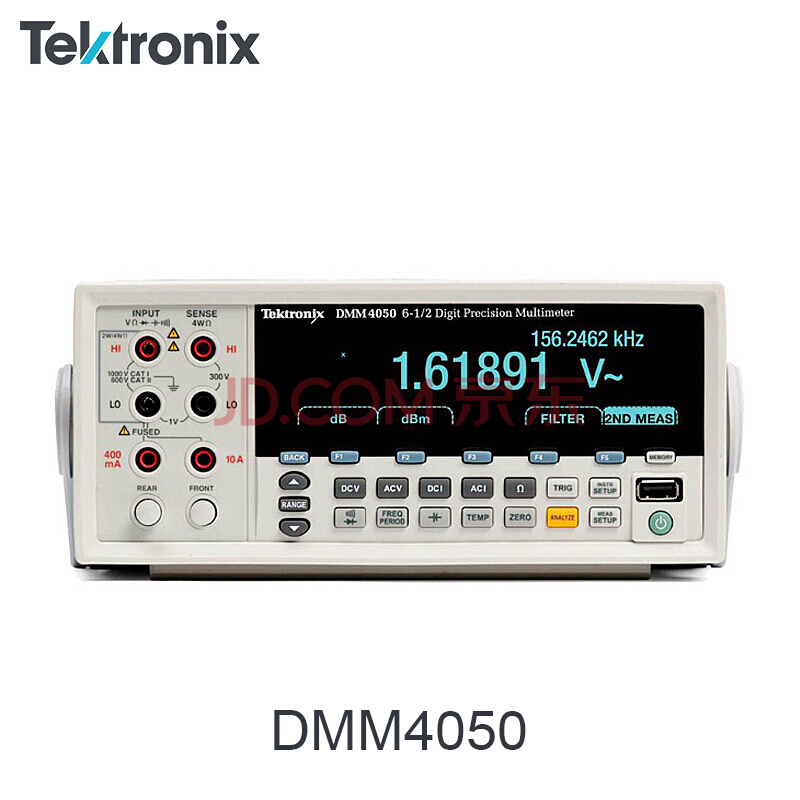 Tektronix泰克数字万用表DMM4000系列台式六位半万用表 电压测试 DMM4050（六位半）