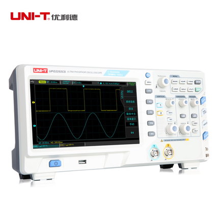 优利德UPO2202CS双通道数字荧光示波器200M带宽数字存储示波器