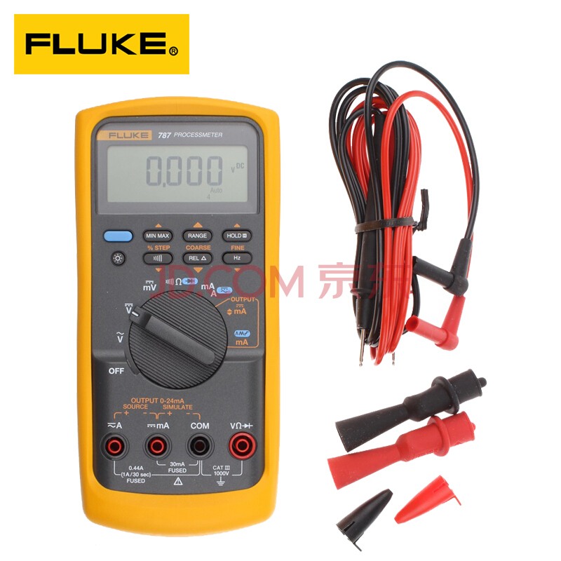 FLUKE福禄克F787过程万用表 效检仪 直流回路电流 过程 回路校准