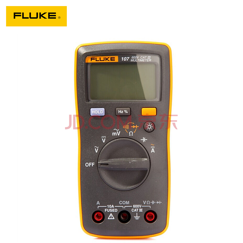 Fluke福禄克F106 F107经济型掌上数字万用表 仪器仪表 F106+I400E组合套餐