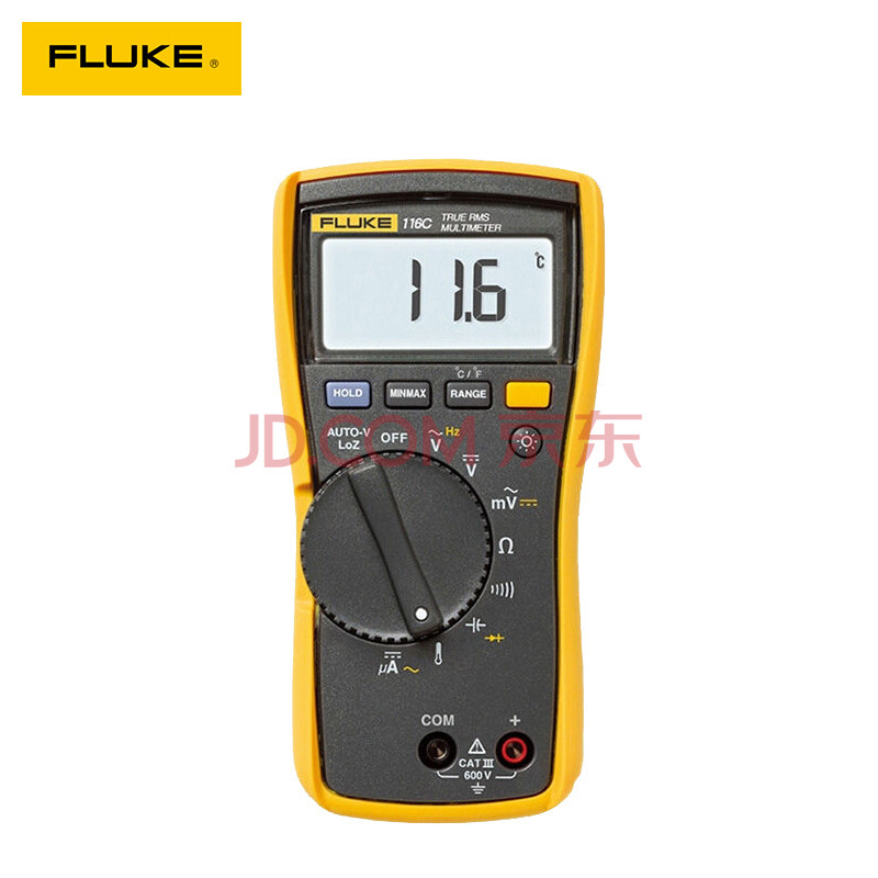 福禄克(Fluke)12E+数字万用表F115 116C 117C 万用表真有效值 仪器 FLUKE12E+