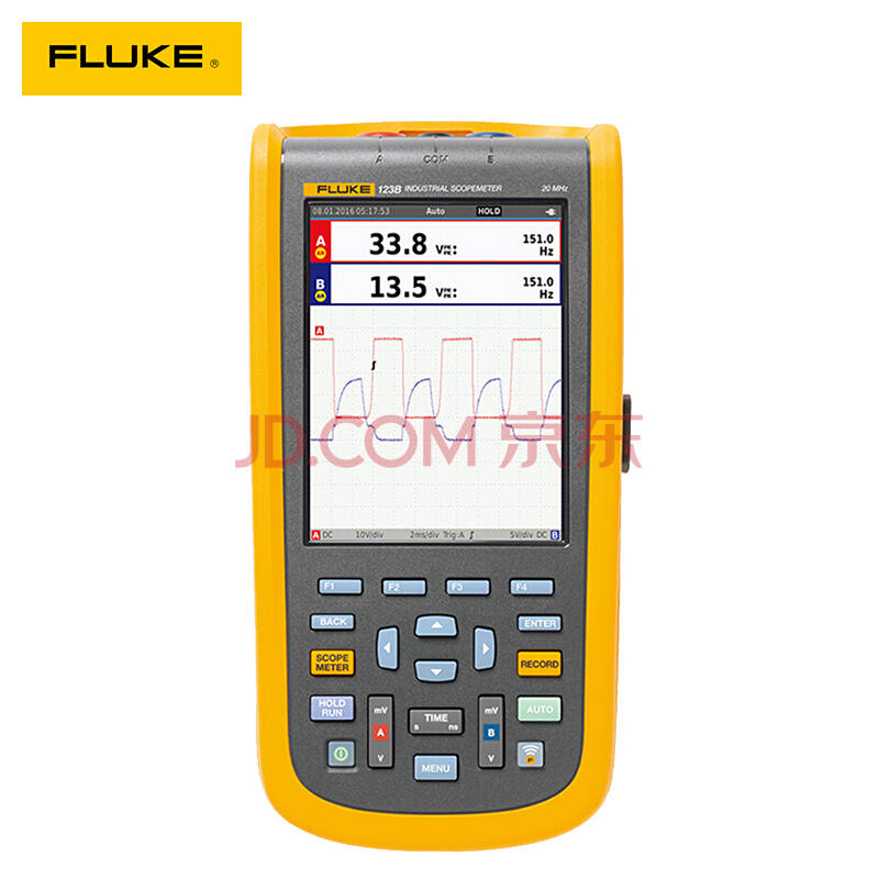 Fluke福禄克f123B f124B f125B工业手持示波器 测量工具福禄克43B F123B/S