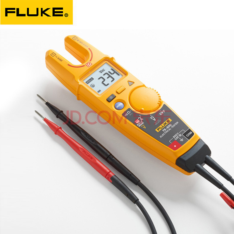 FLUKE福禄克T6-600/T6-1000 非接触式电压钳表 开口电流钳形表（免费试用） T6-600/CN