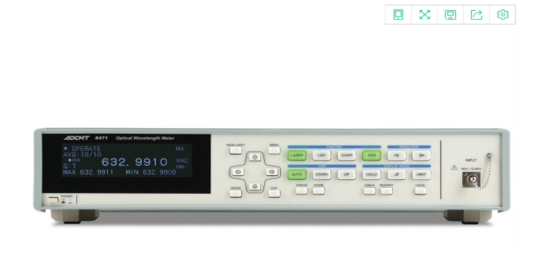 ADCMT 8471 Optical Wavelength Meter