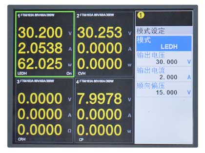 FT66100A系列多通道电子负载（6通道位300W/600W,80V/500V）