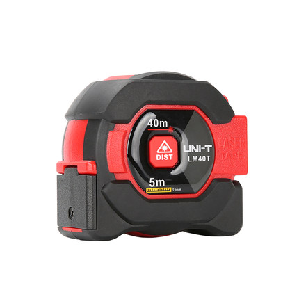 优利德LM40T激光卷尺高精度测距仪红外线卷尺数显手持电子尺量房