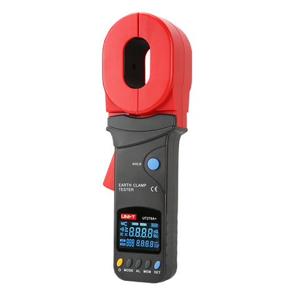 工业品优利德回路电阻测试UT278A+高精度数显钳形接地电阻测试仪