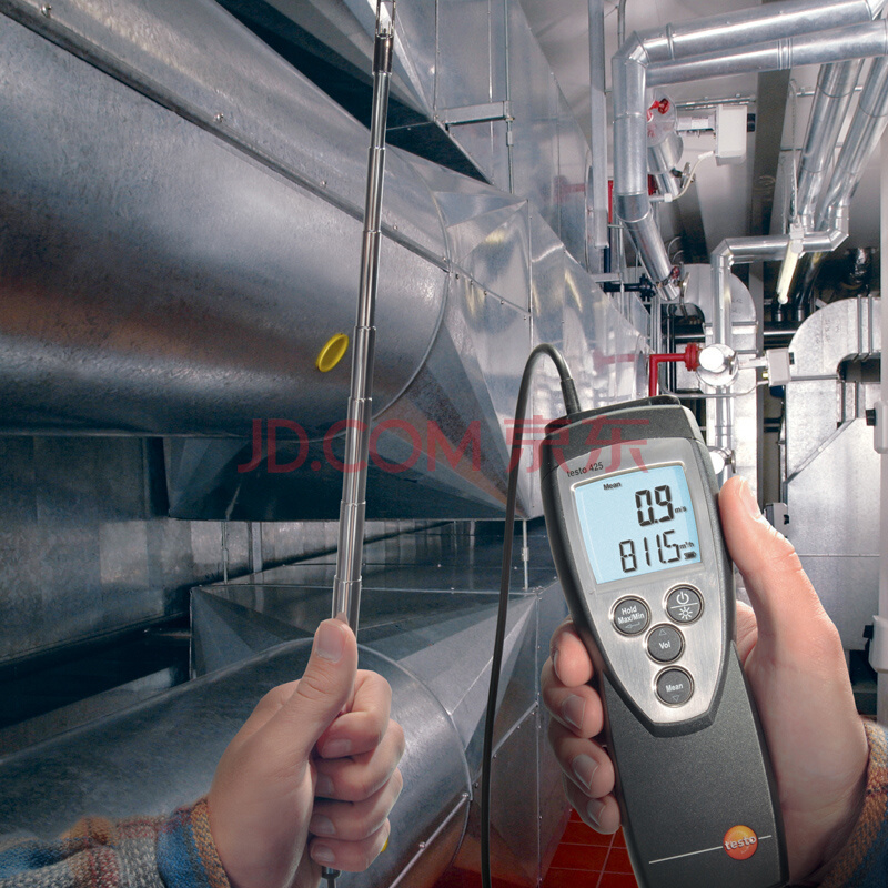 德国德图testo425热敏风速仪风速计高精度手持风速测量仪 testo 425 - 热敏风速仪