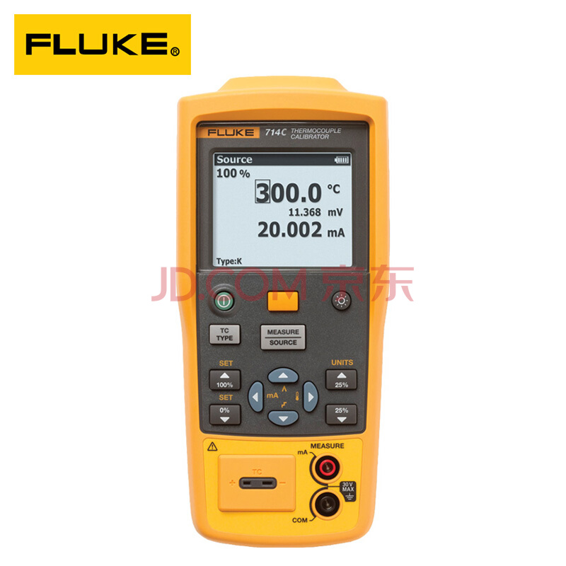 FLUKE福禄克F714 F714C热电偶温度校准仪 仪器仪表 F714C