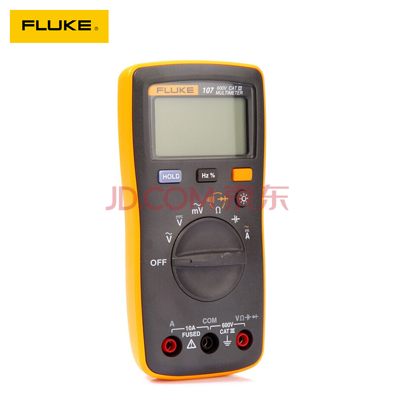 Fluke福禄克F106 F107经济型掌上数字万用表 仪器仪表 F106+I400E组合套餐