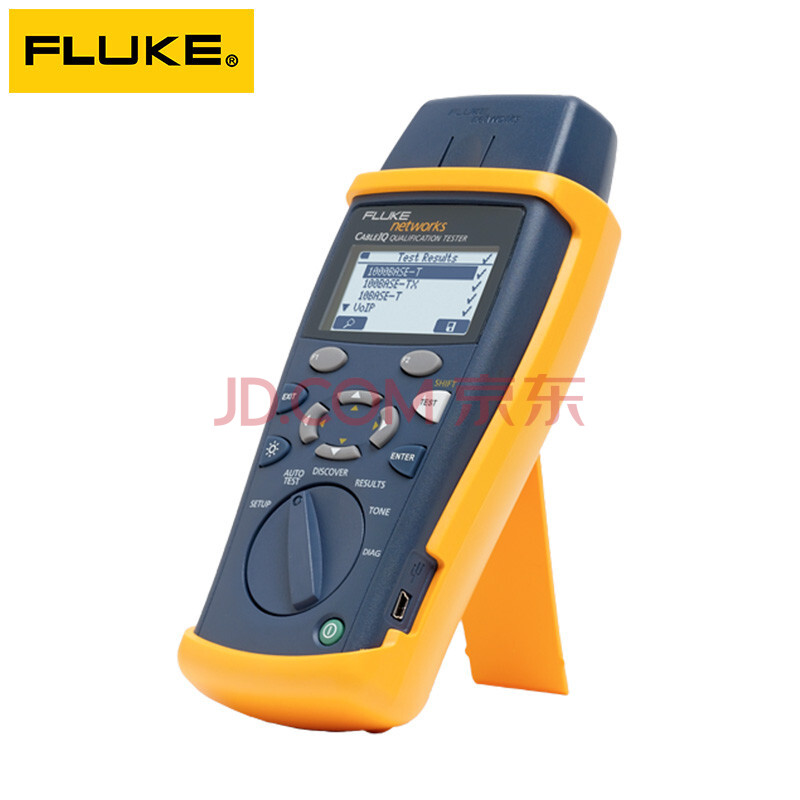 FLUKE福禄克CIQ-100电缆鉴定测试仪 网络测试仪 可生成报告 CIQ-KIT（套装）