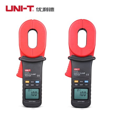 优利德钳形接地电阻测试仪接地摇表UT273 UT275