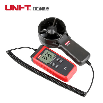 优利德UT363S便携风速计测试仪手持分体式测风仪高精度数字风速计