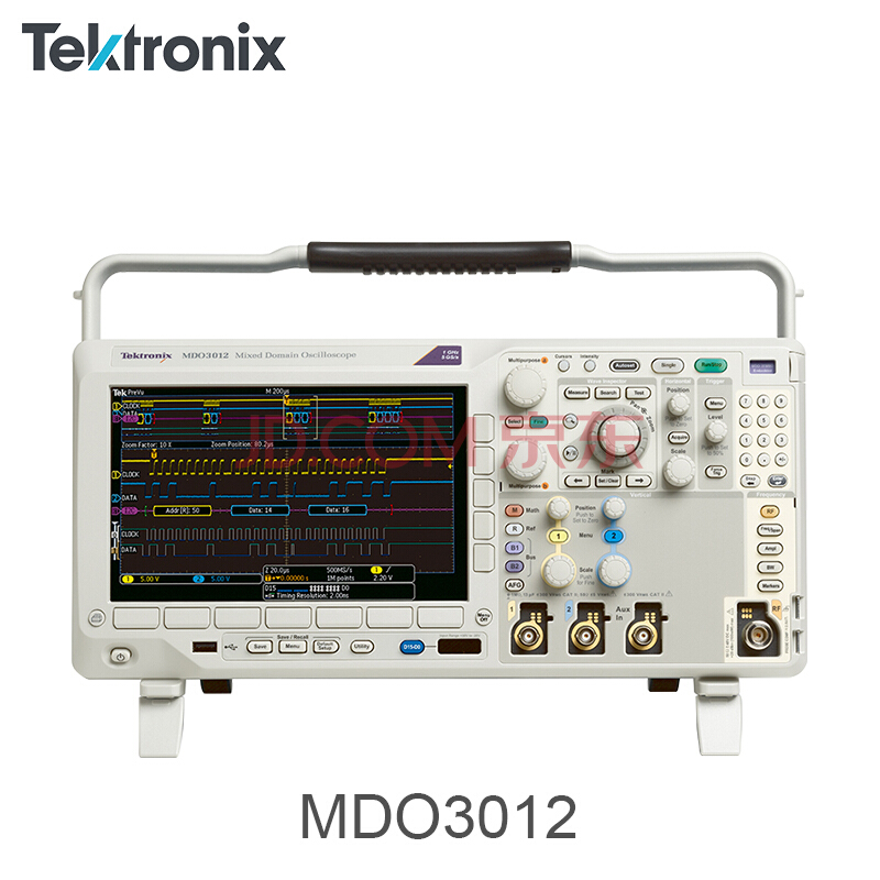 Tektronix泰克MDO3000系列混合域示波器 纹波测试 MDO3AFG