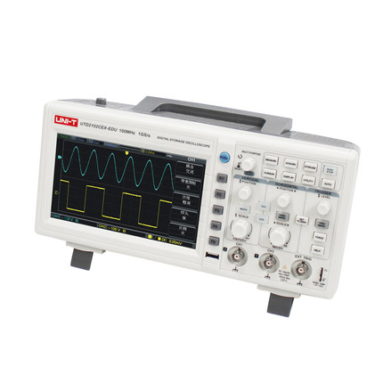 优利德UTD2102CEX-EDU 数字存储示波器 双模拟通道 100MHz带宽