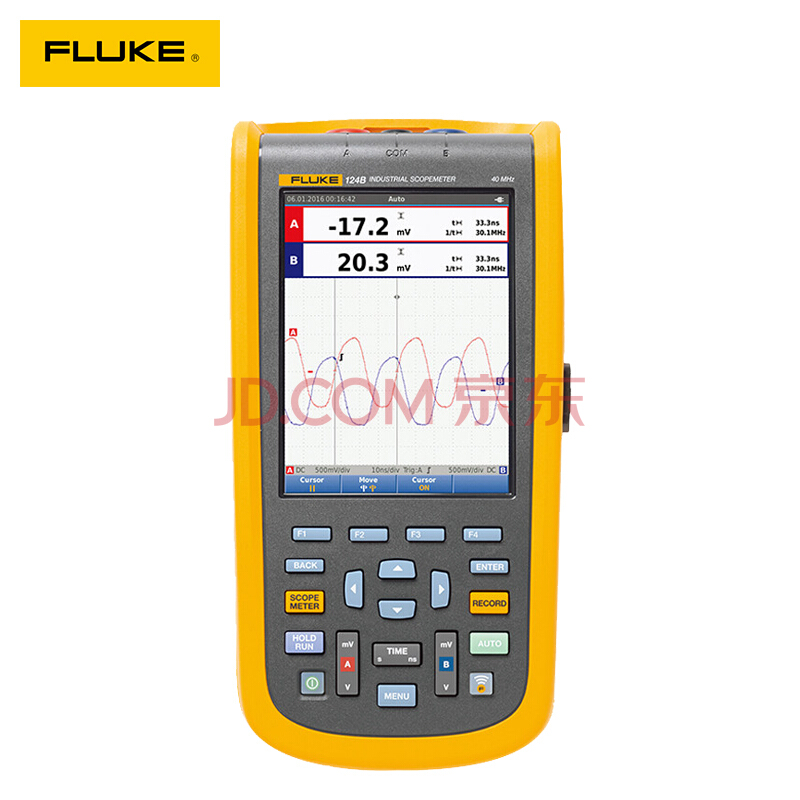 Fluke福禄克f123B f124B f125B工业手持示波器 测量工具福禄克43B F123B/S