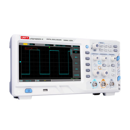 优利德UTD2102CEX-II荧光示波器100M带宽数字存储双通道示波器