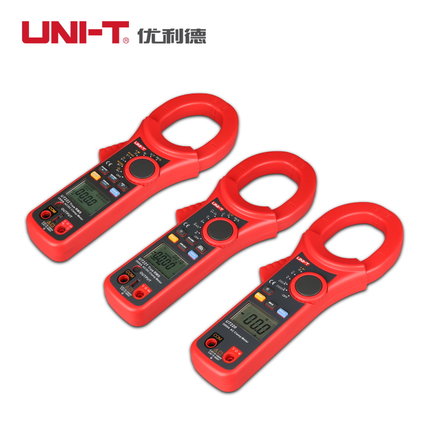 优利德UT220/221数字钳形表万用表数显式交流电流表万能表