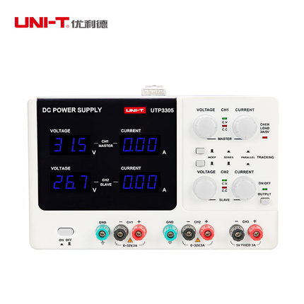 优利德UTP3303/3305双通道可调直流稳压电源32V 5A笔记本手机维修