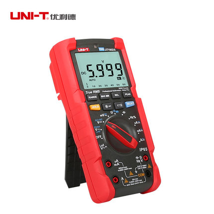 工业品优利德UT195DS数字高精度万用表数显式防烧多用表