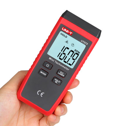 优利德高精度转速表 数显非接触式电机转速测速仪激光数字转速计