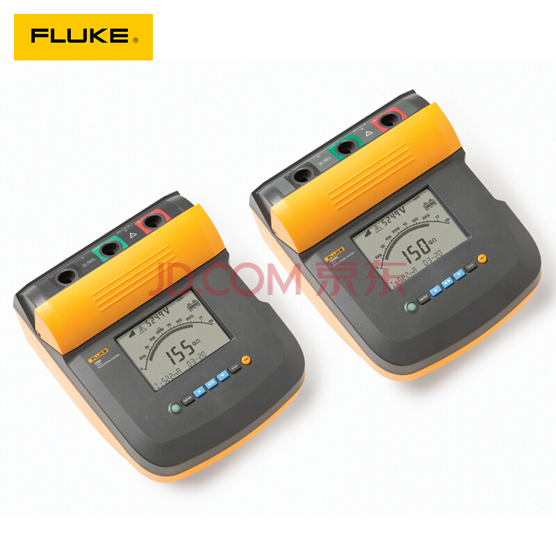 FLUKE福禄克F1555 F1550C数字式绝缘电阻测试仪 电压达5000V F1550C 5000V