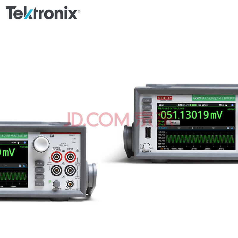 泰克/Keithley吉时利DMM7510型触摸七位半数字表DMM7510物联网IOT低功耗电分析