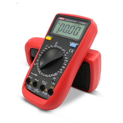 优利德数显式万用表UT890C数字多功能表测电压电流表电容万能表