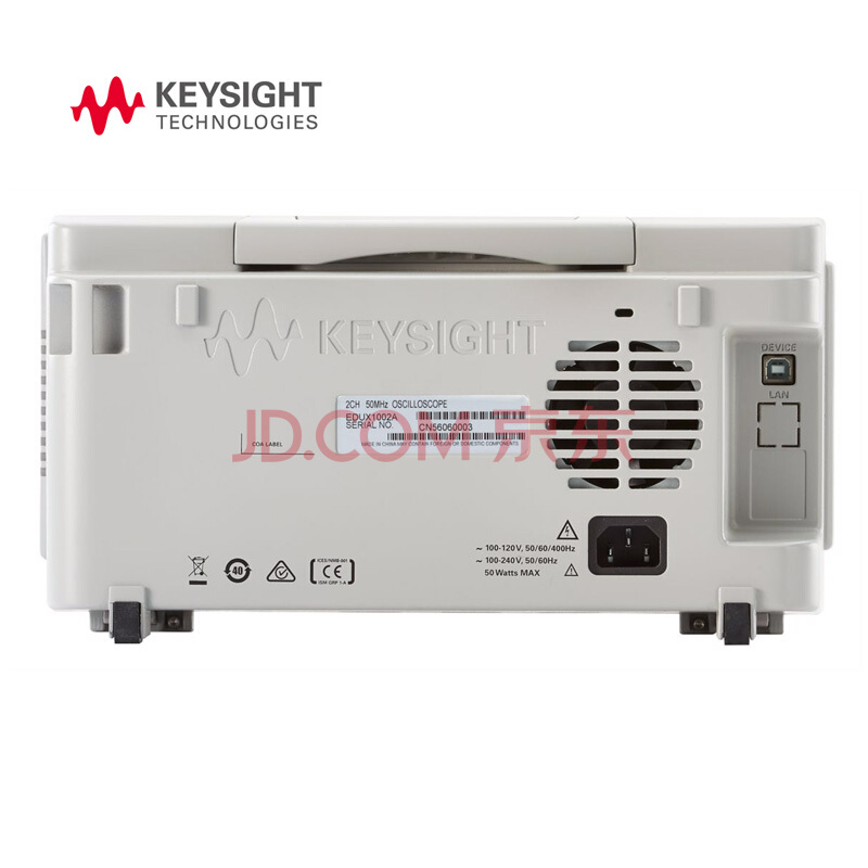1000示波器 是德 70-100M示波器 原安捷伦 是德科技系列示波器 KEYSIGH EDUX1002A 50MHz