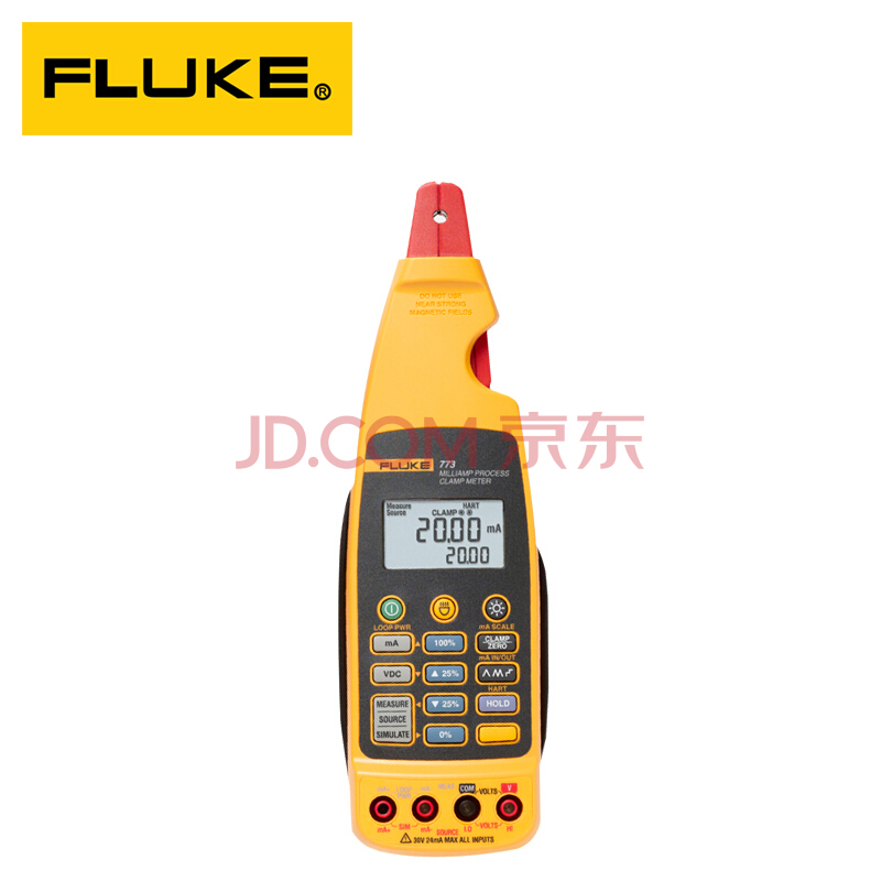 FLUKE福禄克F771 F772 F773 毫安级过程钳形电流表 回路校准器 F773CHN