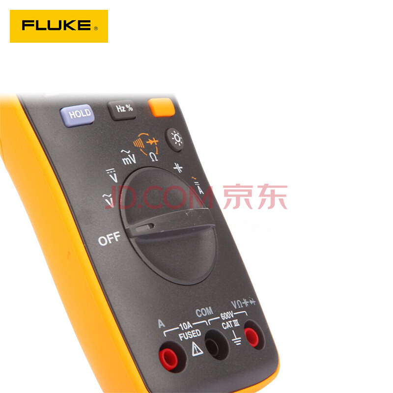 Fluke福禄克F106 F107经济型掌上数字万用表 仪器仪表 F106+I400E组合套餐